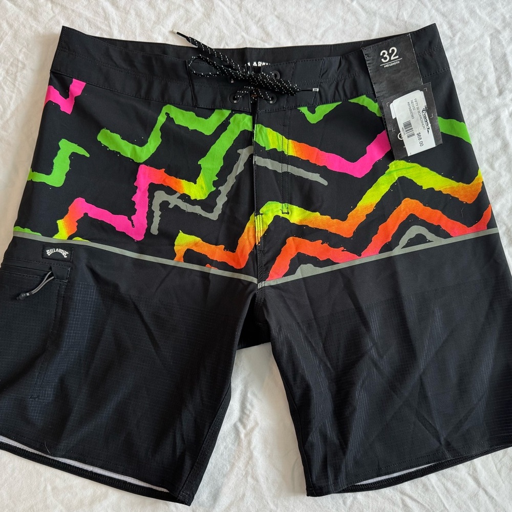 Billabong Neon Zigzag Men's Swim Shorts